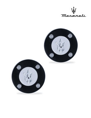 MASERATI J CUFFLINKS SS+IP GUN